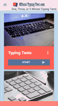 Mobile Screenshot of official-typing-test.com